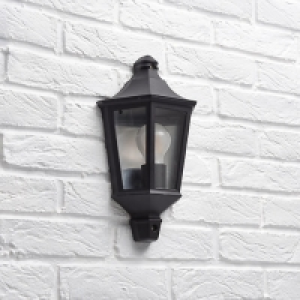 Wickes Naples Black Half Lantern - 60W £15.99