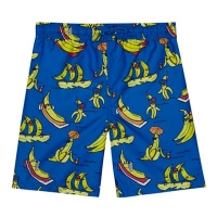 Debenhams  bluezoo - Boys blue banana print swim shorts