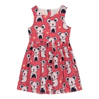 Debenhams  bluezoo - Girls pink koala print dress