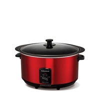 Debenhams  Morphy Richards - Sear & stew 6.5l slow cooker - red 461000