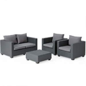 Homebase  Salta 4 Seater Garden Lounge Set