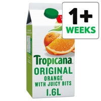 Tesco  Tropicana Orange Juice Original 1.6 Litre