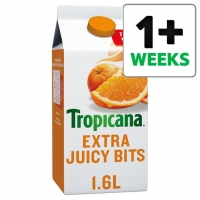 Tesco  Tropicana Orange Extra Juicy Bits Juice 1.6 Litre