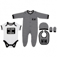 BMStores  Been Inside For 9 Months Baby Bag Clothing Set 5pc