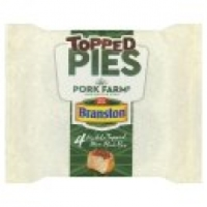 4 Mini Pork Pies with Branstons Pickle £1.00