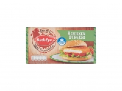 Birds Eye 4 Chicken Burgers &pound;0.99