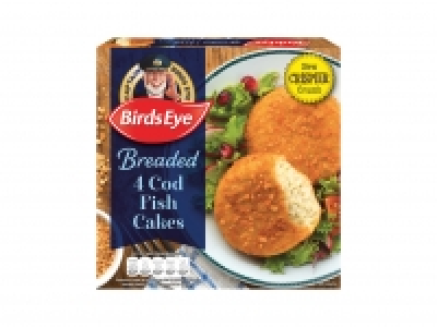 Birds Eye 4 Breaded Cod Fish Cakes £0.99