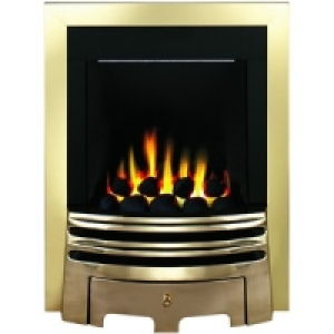 Wickes Colorado Gas Fire Brass Effect 3.3kW