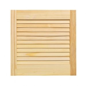 Wickes Internal Closed Louvre Door Pine - 457 x 457mm &pound;20.00