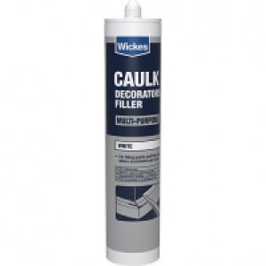 Wickes Decorators Caulk - White 310ml &pound;1.00