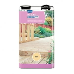 Wickes Decking Preserver 5L Clear £5.00