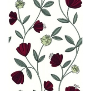 Superfresco Easy Capri Decorative Wallpaper Red 10m