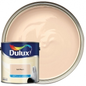 Dulux Matt Emulsion Paint - Soft Peach 2.5L £16.00