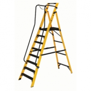 Youngman Megastep 8 Tread Podium Fibreglass Stepladder &pound;355.00