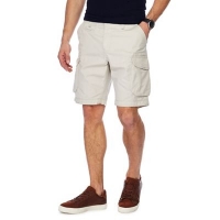 Debenhams  Red Herring - Off white regular fit cargo shorts