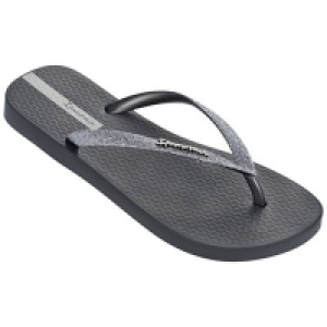 Ipanema - Grey Lolita glitter flip flop
