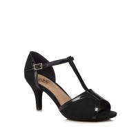 Debenhams  Good for the Sole - Black suedette Gio high stiletto heel 