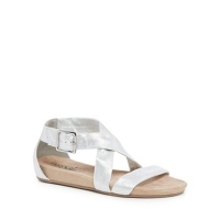 Debenhams  Good for the Sole - Silver Giselle wide fit ankle strap sa