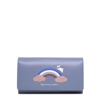 Debenhams  Radley - Rainbow blue large flapover matinee purse