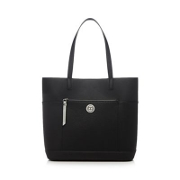 Debenhams  The Collection - Black front zip shopper bag