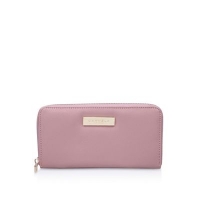Debenhams  Carvela - Pink alis2 zip wallet purse