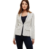 Debenhams  Phase Eight - White quinn stripe blazer