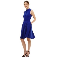Debenhams  Phase Eight - Blue claire belted shirt dress