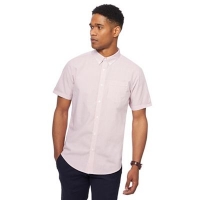 Debenhams  The Collection - Orange checked tailored fit shirt
