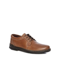 Debenhams  Hush Puppies - Brown leather George Hanston lace up shoes