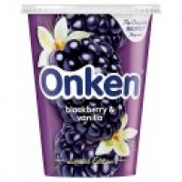 Asda Onken Limited Edition Blackberry & Vanilla Yogurt