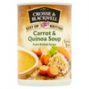 Carrot & Quinoa Soup £1.07