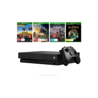 BigW  Xbox One X 1TB Console + PUBG + Sea of Thieves Token + Halo 