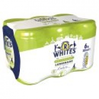 Asda R Whites Premium Pear & Elderflower Lemonade Cans