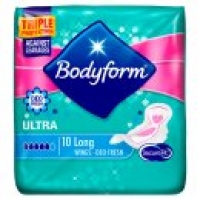 Asda Bodyform Ultra Deo Fresh Lightly Scented Super Sanitary Towels with W