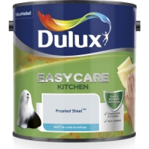 Dulux Kitchen+ Matt Emulsion Paint Frosted Steel 2.5L £9.50