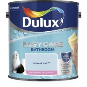 Dulux Bathroom+ Soft Sheen Emulsion Paint Mineral Mist 2.5L £9.50