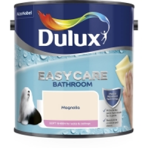 Dulux Bathroom+ Soft Sheen Emulsion Paint Magnolia 2.5L £9.50