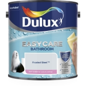Dulux Bathroom+ Soft Sheen Emulsion Paint Frosted Steel 2.5L £9.50