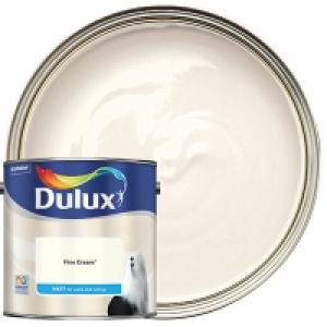 Dulux Matt Emulsion Paint - Fine Cream 2.5L £16.00