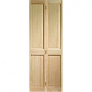 Wickes Skipton Internal Bi-fold Door Clear Pine 4 Panel 1981 £79.99