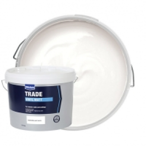 Wickes Trade Vinyl Matt Emulsion Paint - Pure Brilliant Whit £32.00