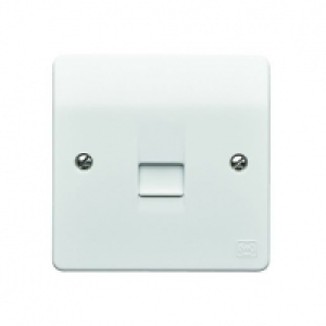 MK Single Master Telephone Socket - White £7.49