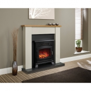 Be Modern Ravensdale Timber Top Electric Fire Suite £645.00