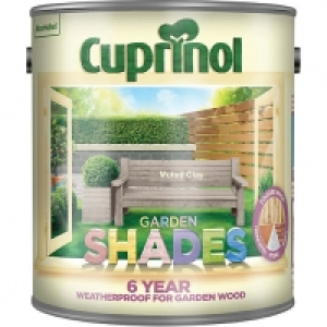 Cuprinol Garden Shades Matt Wood Treatment - Muted Clay 2.5L £17.00