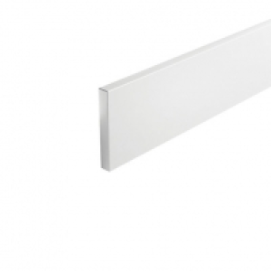Wickes Vienna White Continuous Plinth - 2.5m £42.00