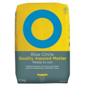 Blue Circle Quality Assured Mortar Mix 20kg £7.72