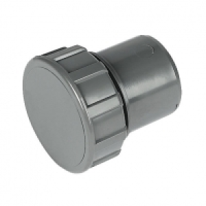 FloPlast WS30G Solvent Weld Waste Access Cap - Grey 32mm £1.99