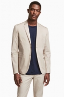 HM   Cotton-blend jacket Slim fit