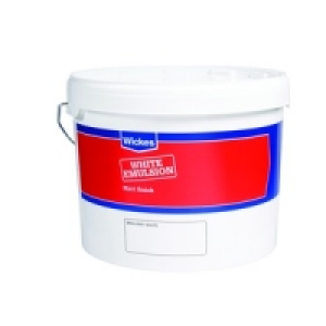 Wickes Budget Matt Emulsion Paint White 10L £9.99
