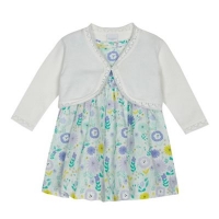 Debenhams  bluezoo - Baby girls multi-coloured floral print dress and 